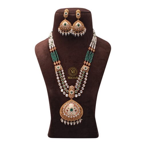 Manika Multi Designer Long Necklace Set - Image 3