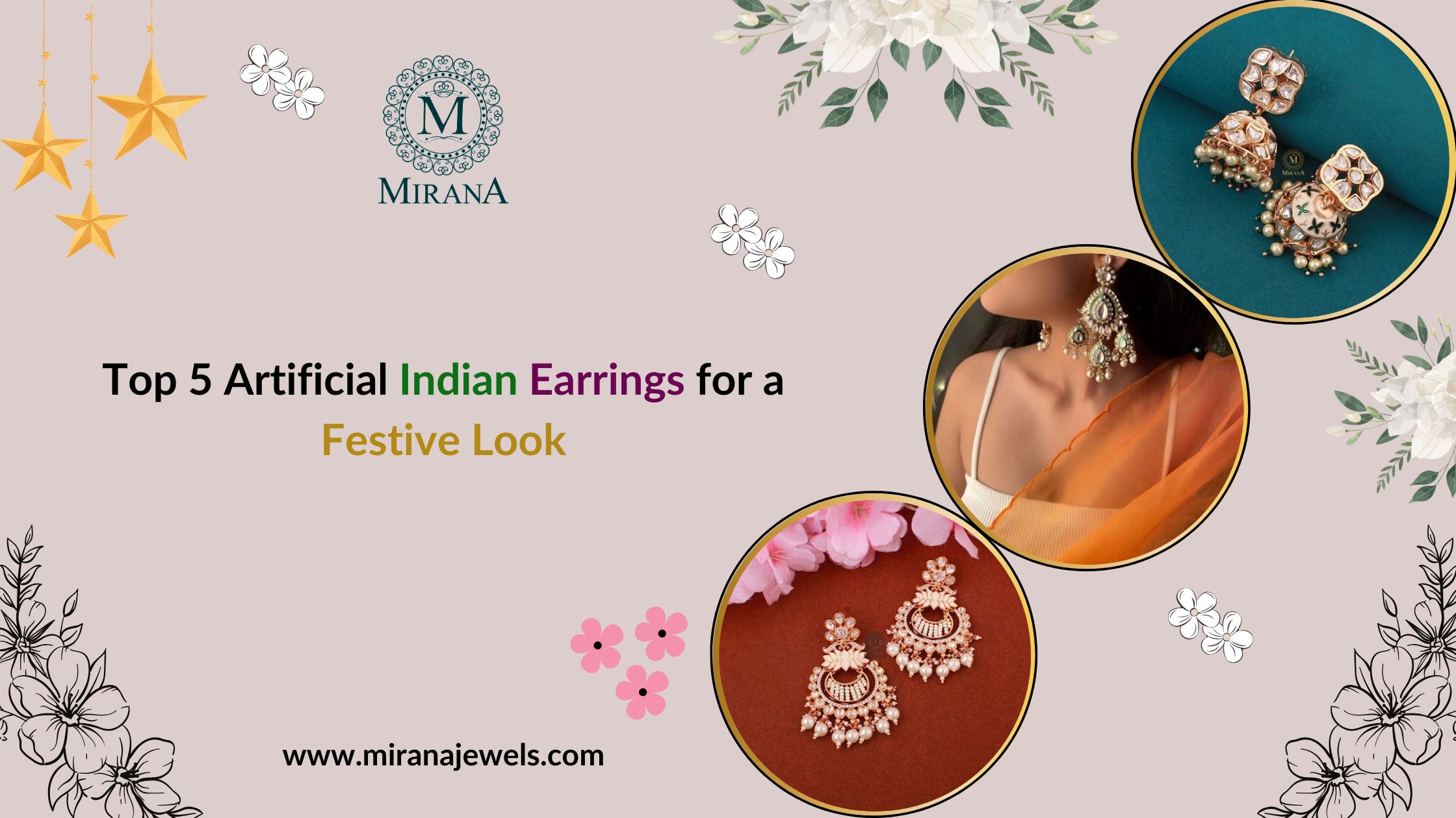 Top 5 Artificial Indian Earrings for a Festive Look