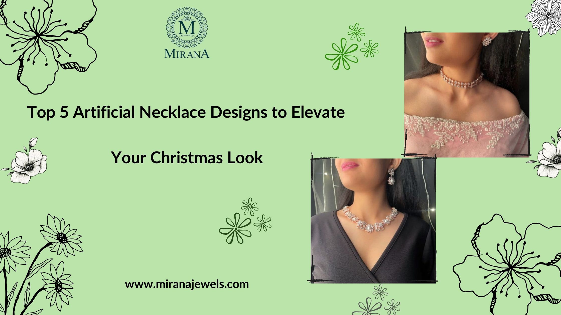 Top 5 Artificial Necklace Designs to Elevate Your Christmas Look