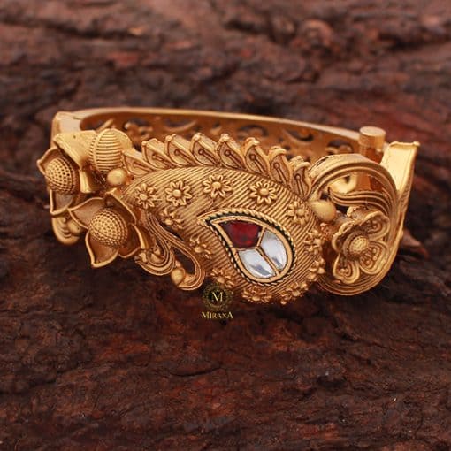 Morni Ruby Antique Designer Bracelet