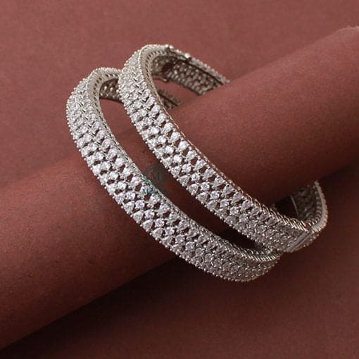 Serena CZ Designer Bangles