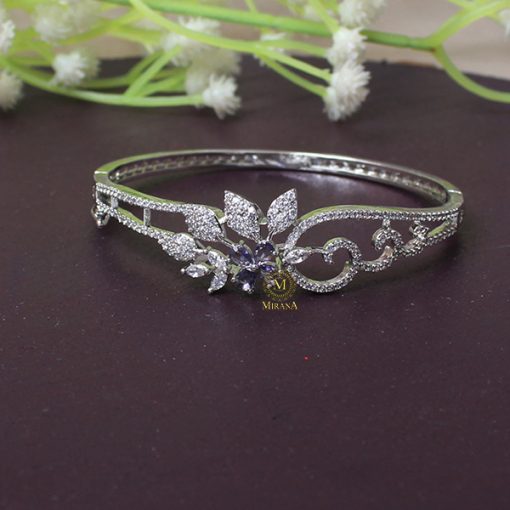 Sophia Lavender CZ Designer Bracelet