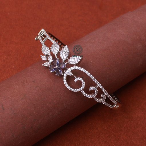 Sophia Lavender CZ Designer Bracelet - Image 3