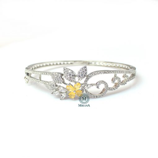 Sophia Yellow CZ Designer Bracelet - Image 2