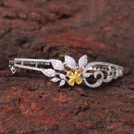 Sophia Yellow CZ Designer Bracelet - Image 3