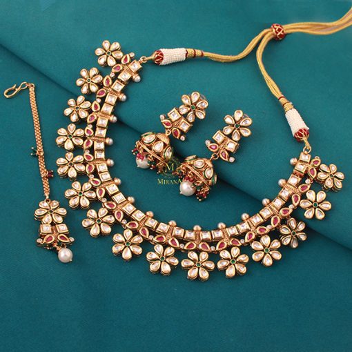 Shivanya Kundan Designer Necklace Set