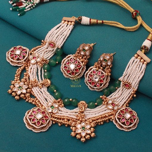 Gitashi Antique Designer Necklace Set